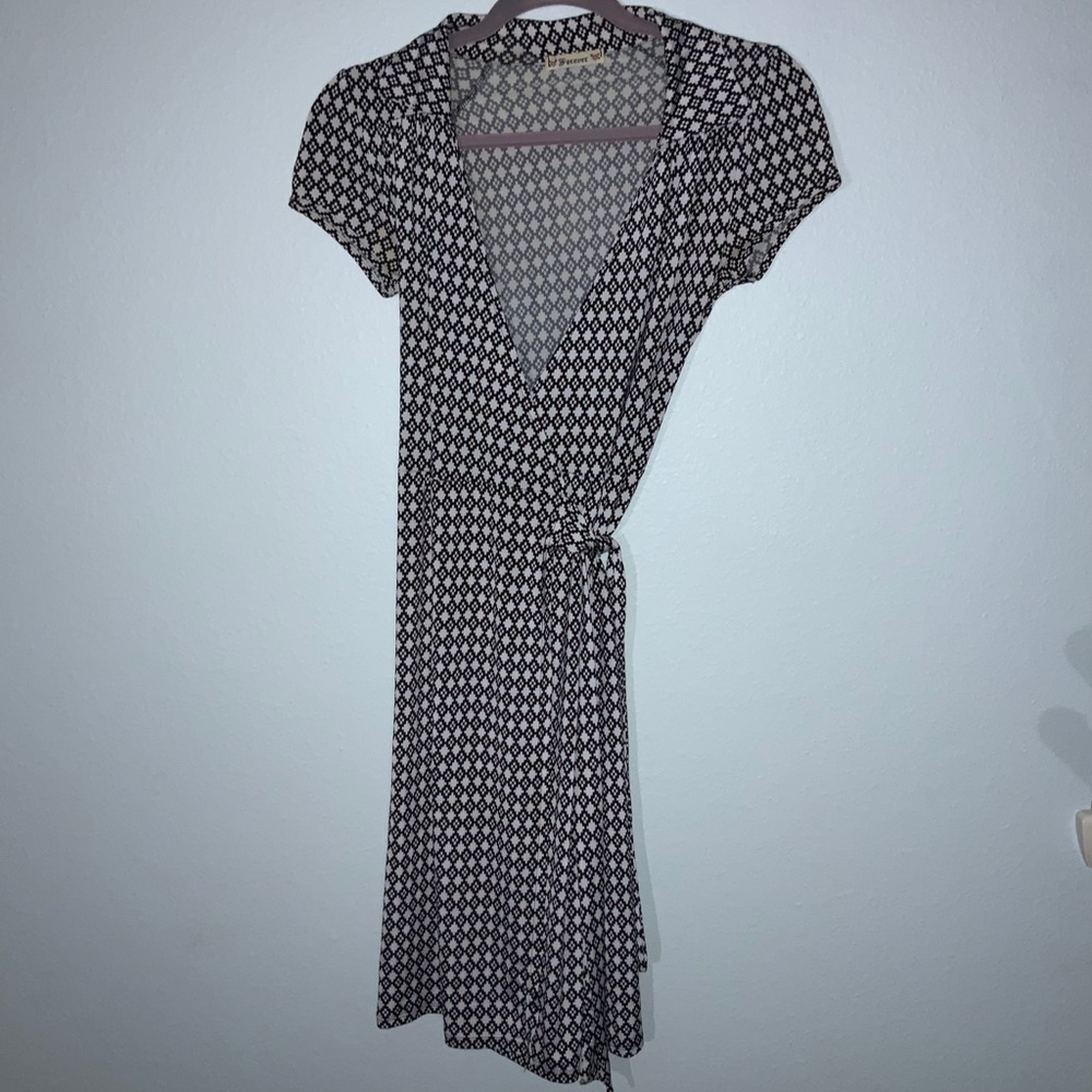 Tie-up wrap Dress